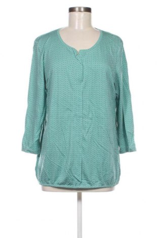 Γυναικεία μπλούζα Tom Tailor, Μέγεθος XL, Χρώμα Πράσινο, Τιμή 8,41 €
