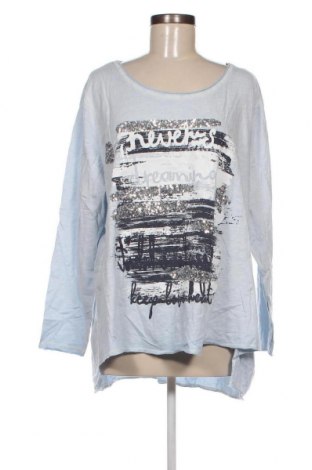 Damen Shirt Ulla Popken, Größe XXL, Farbe Blau, Preis 23,66 €