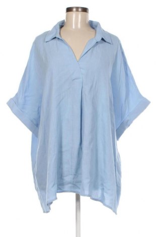 Damen Shirt Ulla Popken, Größe 5XL, Farbe Blau, Preis € 17,36