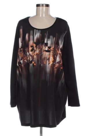 Дамска блуза Ulla Popken, Размер 4XL, Цвят Черен, Цена 20,40 лв.