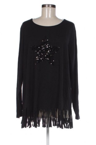 Γυναικεία μπλούζα Ulla Popken, Μέγεθος XL, Χρώμα Μαύρο, Τιμή 9,46 €