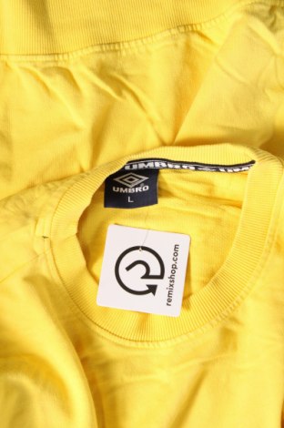 Дамска блуза Umbro, Размер L, Цвят Жълт, Цена 25,00 лв.