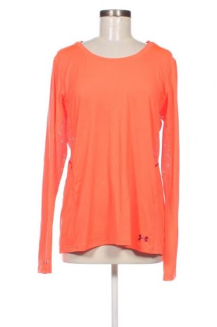 Γυναικεία μπλούζα Under Armour, Μέγεθος XL, Χρώμα Πορτοκαλί, Τιμή 12,62 €