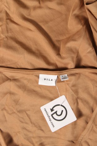 Γυναικεία μπλούζα VILA, Μέγεθος XL, Χρώμα  Μπέζ, Τιμή 12,37 €