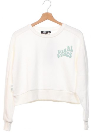 Γυναικεία μπλούζα Viral Vibes, Μέγεθος S, Χρώμα Λευκό, Τιμή 5,95 €