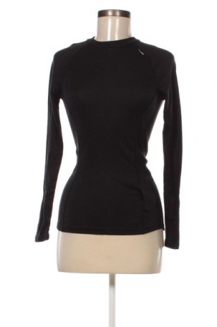 Дамска блуза Wedze, Размер S, Цвят Черен, Цена 10,35 лв.