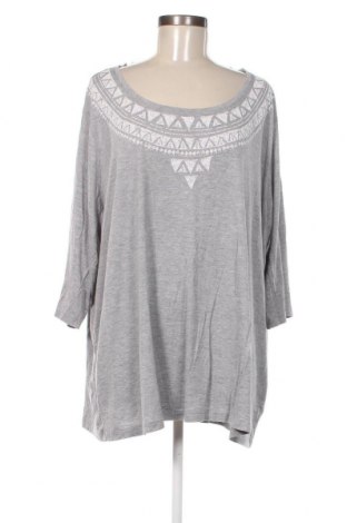 Γυναικεία μπλούζα Yessica, Μέγεθος 4XL, Χρώμα Γκρί, Τιμή 6,80 €
