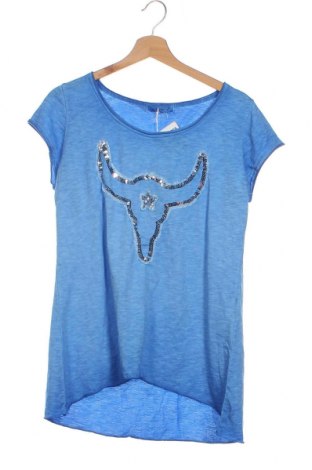 Damen Shirt Zabaione, Größe XS, Farbe Blau, Preis 27,57 €