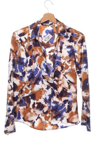 Дамска блуза Zara, Размер XS, Цвят Многоцветен, Цена 27,90 лв.