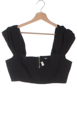 Bluză de femei Zara, Mărime M, Culoare Negru, Preț 29,61 Lei