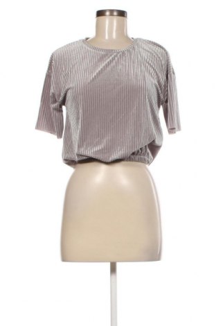 Дамска блуза Zara, Размер M, Цвят Сив, Цена 9,00 лв.