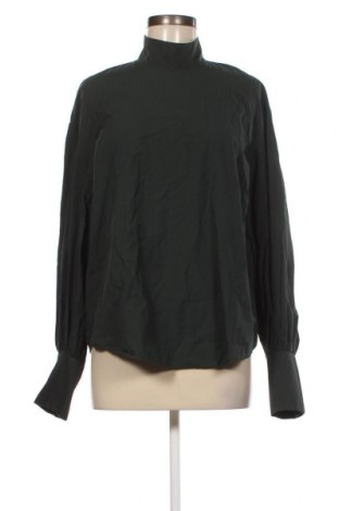 Дамска блуза Zara, Размер S, Цвят Зелен, Цена 13,96 лв.
