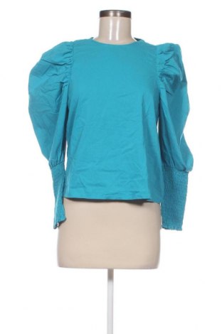 Дамска блуза Zara, Размер S, Цвят Син, Цена 13,96 лв.
