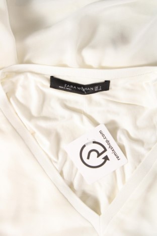 Γυναικεία μπλούζα Zara, Μέγεθος S, Χρώμα Λευκό, Τιμή 6,64 €
