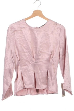 Дамска блуза Zara, Размер XS, Цвят Пепел от рози, Цена 43,79 лв.