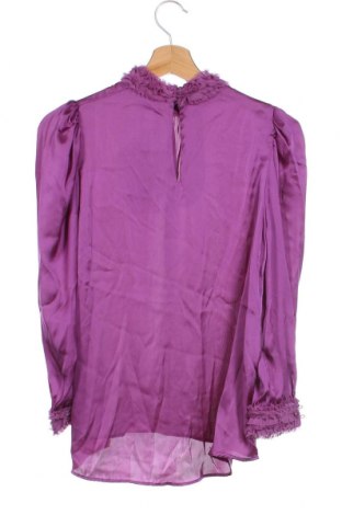 Дамска блуза Zara, Размер XS, Цвят Лилав, Цена 43,79 лв.