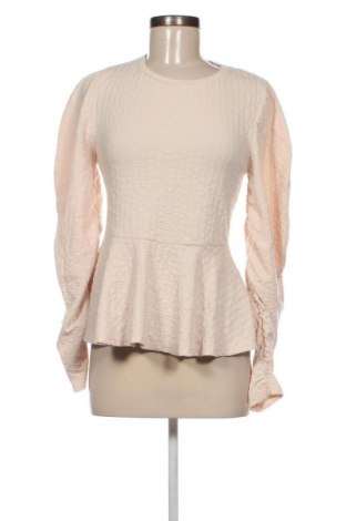 Γυναικεία μπλούζα Zara, Μέγεθος L, Χρώμα  Μπέζ, Τιμή 16,70 €
