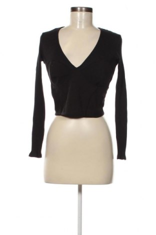 Дамска блуза Zara, Размер M, Цвят Черен, Цена 11,34 лв.