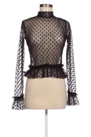 Дамска блуза Zara, Размер S, Цвят Черен, Цена 12,96 лв.