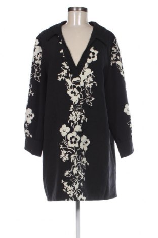 Дамска блуза Zara, Размер XXL, Цвят Черен, Цена 27,00 лв.