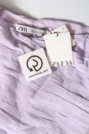 Bluză de femei Zara, Mărime M, Culoare Mov, Preț 30,26 Lei