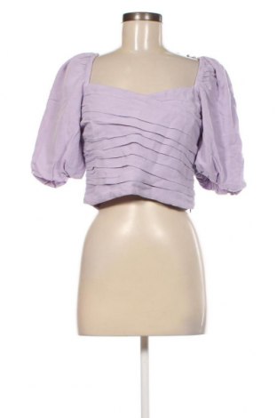 Damen Shirt Zara, Größe M, Farbe Lila, Preis 5,93 €