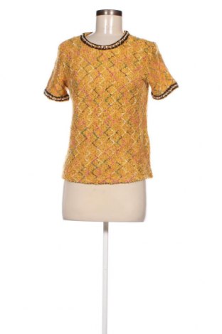 Дамска блуза Zara, Размер M, Цвят Жълт, Цена 9,00 лв.