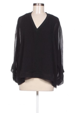 Γυναικεία μπλούζα Zara, Μέγεθος L, Χρώμα Μαύρο, Τιμή 9,19 €
