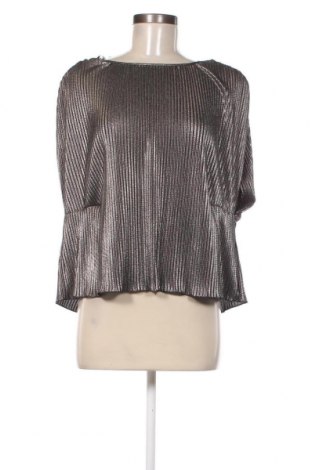Дамска блуза Zara, Размер M, Цвят Сребрист, Цена 28,99 лв.