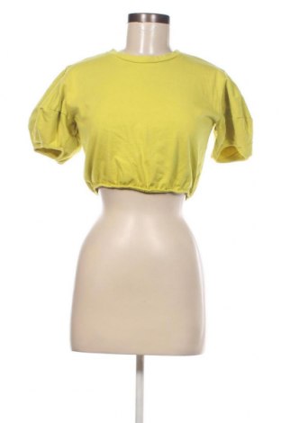 Дамска блуза Zara, Размер S, Цвят Зелен, Цена 11,40 лв.