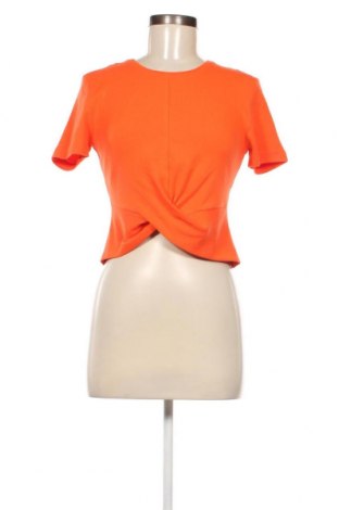 Дамска блуза Zara, Размер L, Цвят Оранжев, Цена 20,00 лв.