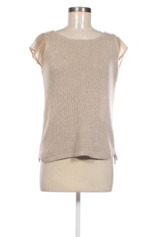 Дамска блуза Zara Knitwear, Размер L, Цвят Бежов, Цена 11,40 лв.