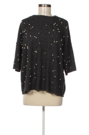Дамска блуза Zara Trafaluc, Размер S, Цвят Сив, Цена 13,96 лв.