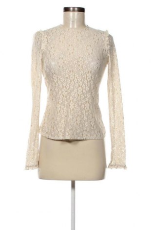 Дамска блуза Zara Trafaluc, Размер S, Цвят Бежов, Цена 12,14 лв.