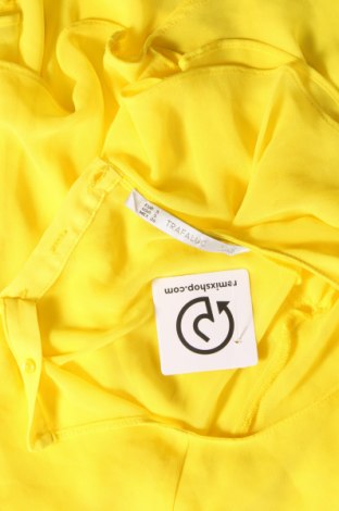 Дамска блуза Zara Trafaluc, Размер S, Цвят Жълт, Цена 12,32 лв.