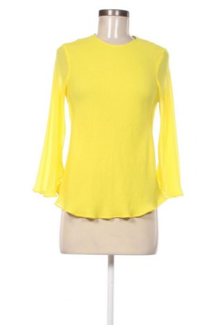 Bluză de femei Zara Trafaluc, Mărime S, Culoare Galben, Preț 31,42 Lei