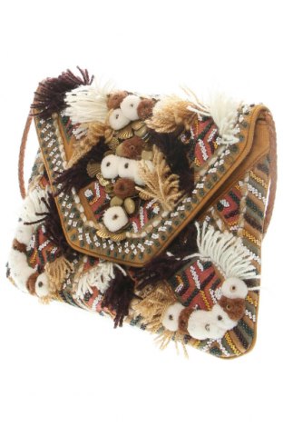 Дамска чанта Antik Batik, Цвят Бежов, Цена 40,80 лв.