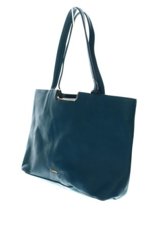 Дамска чанта Calvin Klein, Цвят Син, Цена 109,00 лв.