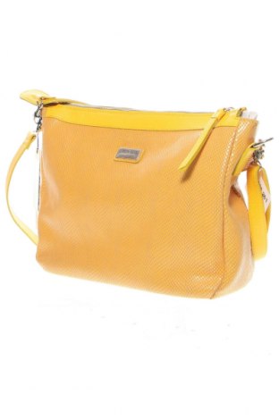 Дамска чанта Caterina Lucchi, Цвят Жълт, Цена 463,20 лв.