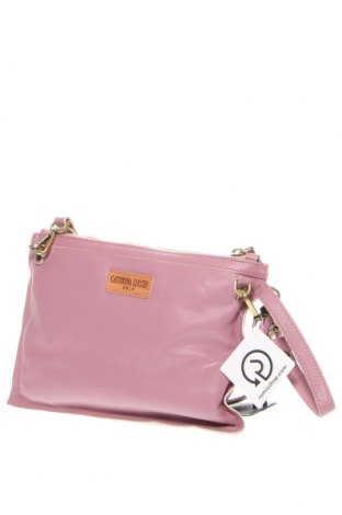Дамска чанта Caterina Lucchi, Цвят Розов, Цена 398,30 лв.
