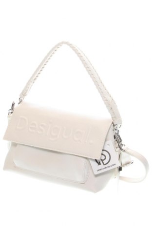 Γυναικεία τσάντα Desigual, Χρώμα Λευκό, Τιμή 79,81 €