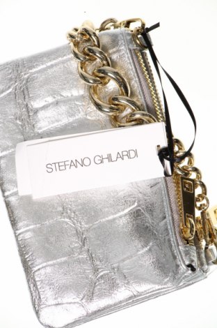 Γυναικεία τσάντα Stefano Ghilardi, Χρώμα Ασημί, Τιμή 114,13 €