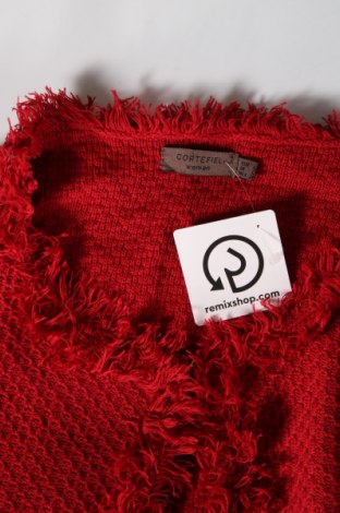 Damen Strickjacke Cortefiel, Größe L, Farbe Rot, Preis 11,41 €
