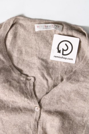 Damen Strickjacke FTC Fair Trade Cashmere, Größe M, Farbe Beige, Preis 108,41 €