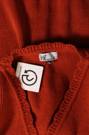 Damen Strickjacke Fix, Größe XXL, Farbe Orange, Preis € 17,99