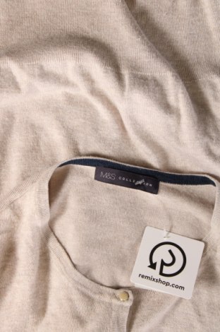 Γυναικεία ζακέτα Marks & Spencer, Μέγεθος S, Χρώμα  Μπέζ, Τιμή 6,58 €