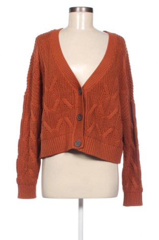 Damen Strickjacke ONLY, Größe L, Farbe Orange, Preis 9,40 €