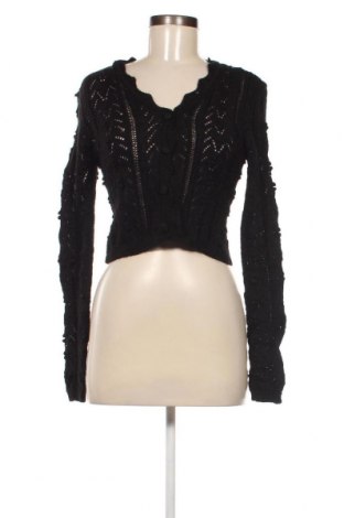 Дамска жилетка Zara, Размер XS, Цвят Черен, Цена 10,26 лв.