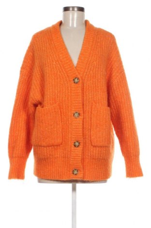 Дамска жилетка Zara, Размер S, Цвят Оранжев, Цена 16,42 лв.