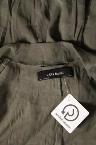 Дамска жилетка Zara, Размер S, Цвят Зелен, Цена 12,32 лв.